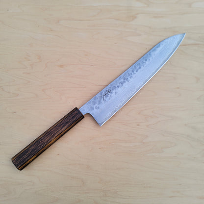 Tsunehisa 440C 240mm Gyuto Damascus Nashiji