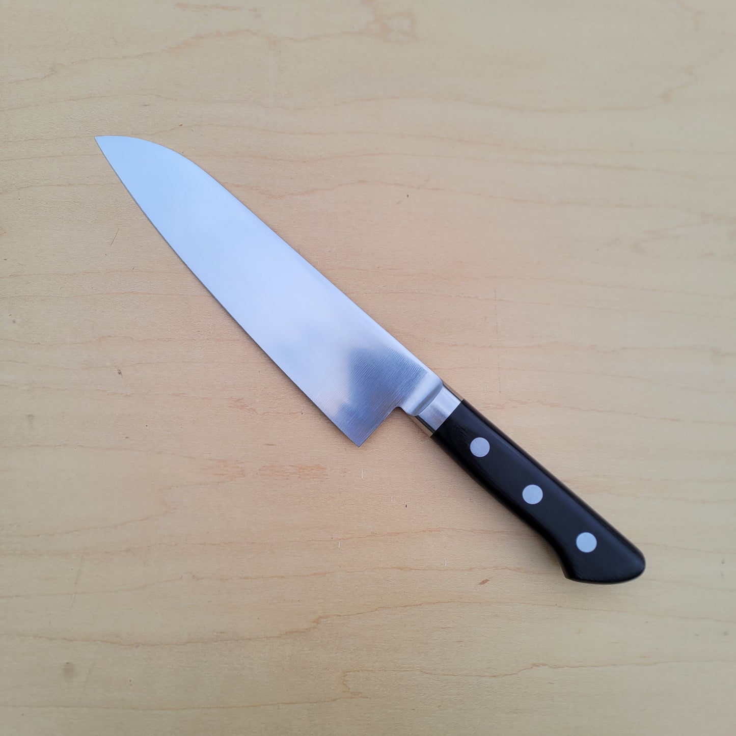 Tsunehisa AUS8 Migaki 180mm Santoku