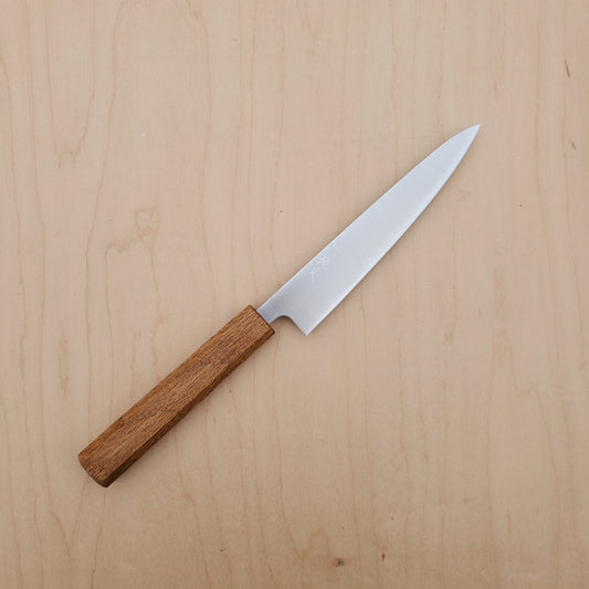 Tsunehisa Ginsan 150mm Petty Migaki Oak