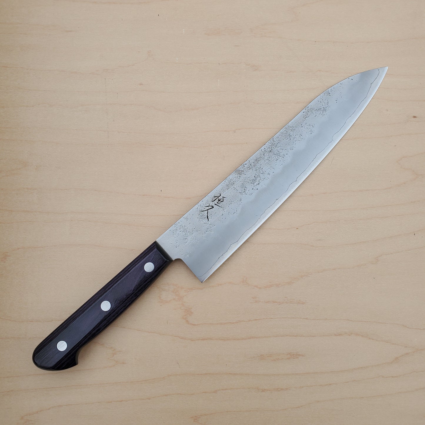 Tsunehisa Ginsan 210mm Gyuto Nashiji