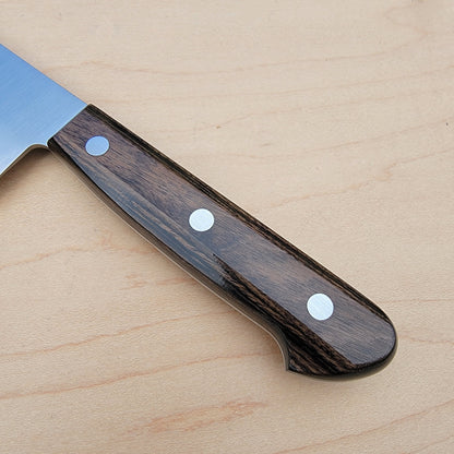 Tsunehisa SLD 180mm Santoku Migaki - Brown