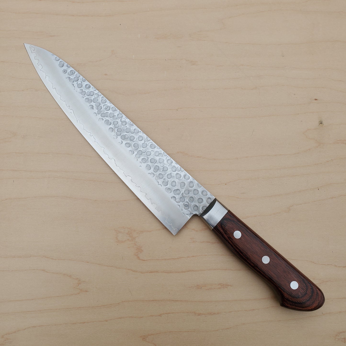 Tsunehisa Swedish 240mm Gyuto Tsuchime