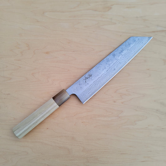 Tsunehisa Swedish Damascus Washiji 210mm Kiritsuke Gyuto