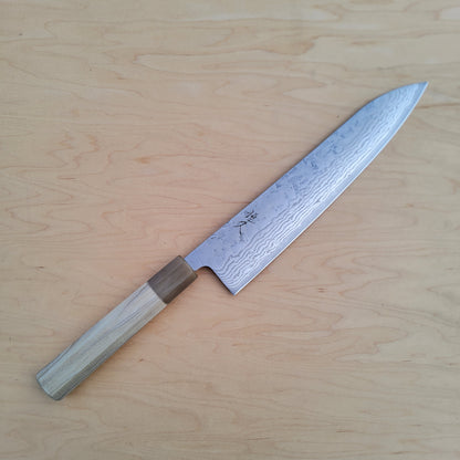 Tsunehisa Swedish Damascus Washiji 240mm Gyuto