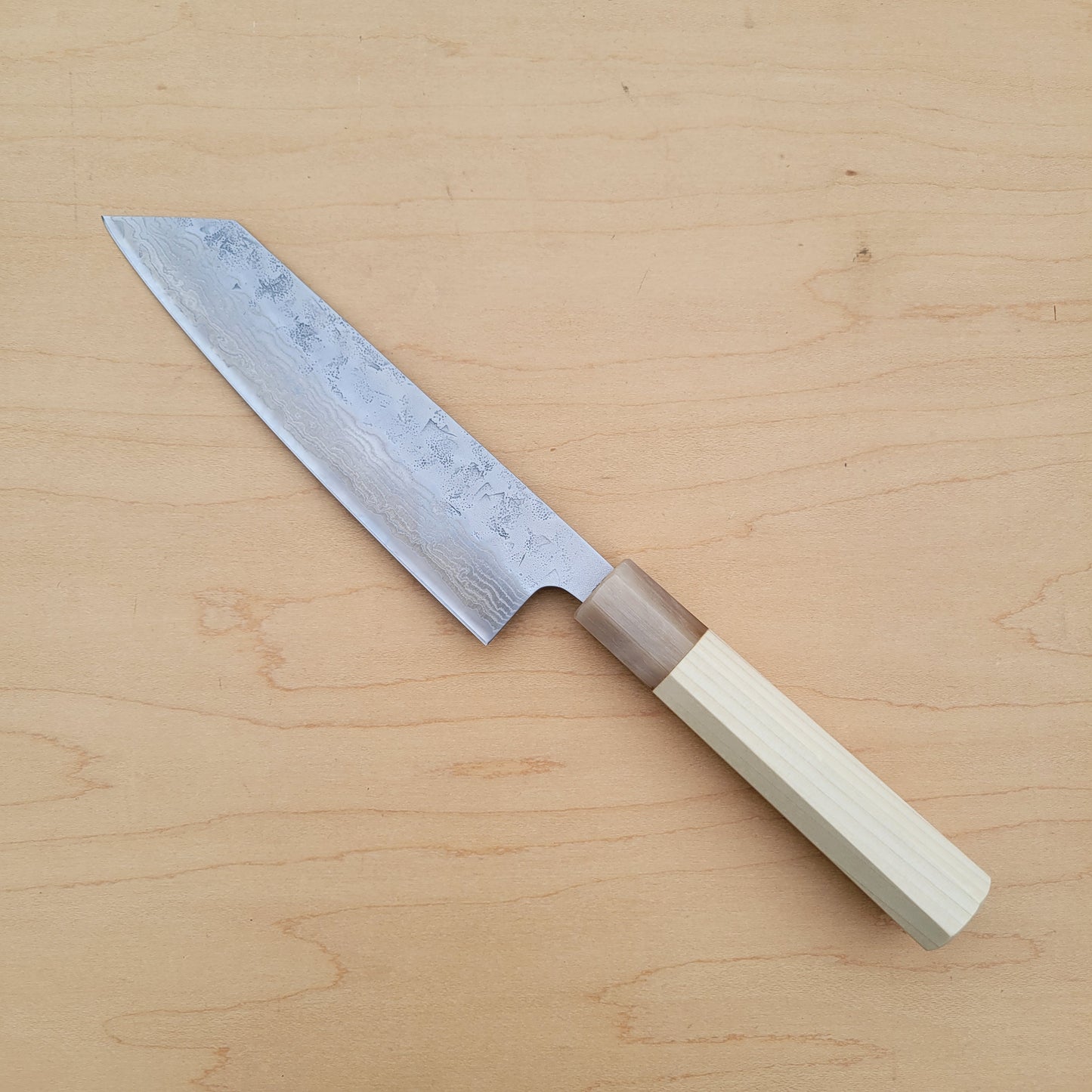Tsunehisa Swedish Damascus Washiji 170mm Bunka