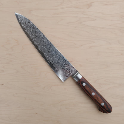 Tsunehisa ZA18 210mm Gyuto Damascus