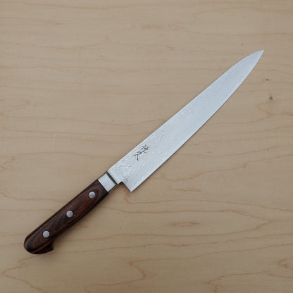 Tsunehisa ZA18 240mm Sujihiki Damascus