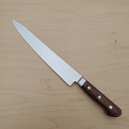 Tsunehisa ZA18 240mm Sujihiki Damascus