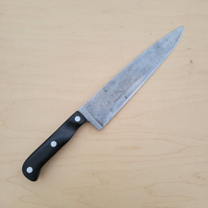Carbon Steel 9" Chef Knife Unmarked - Used