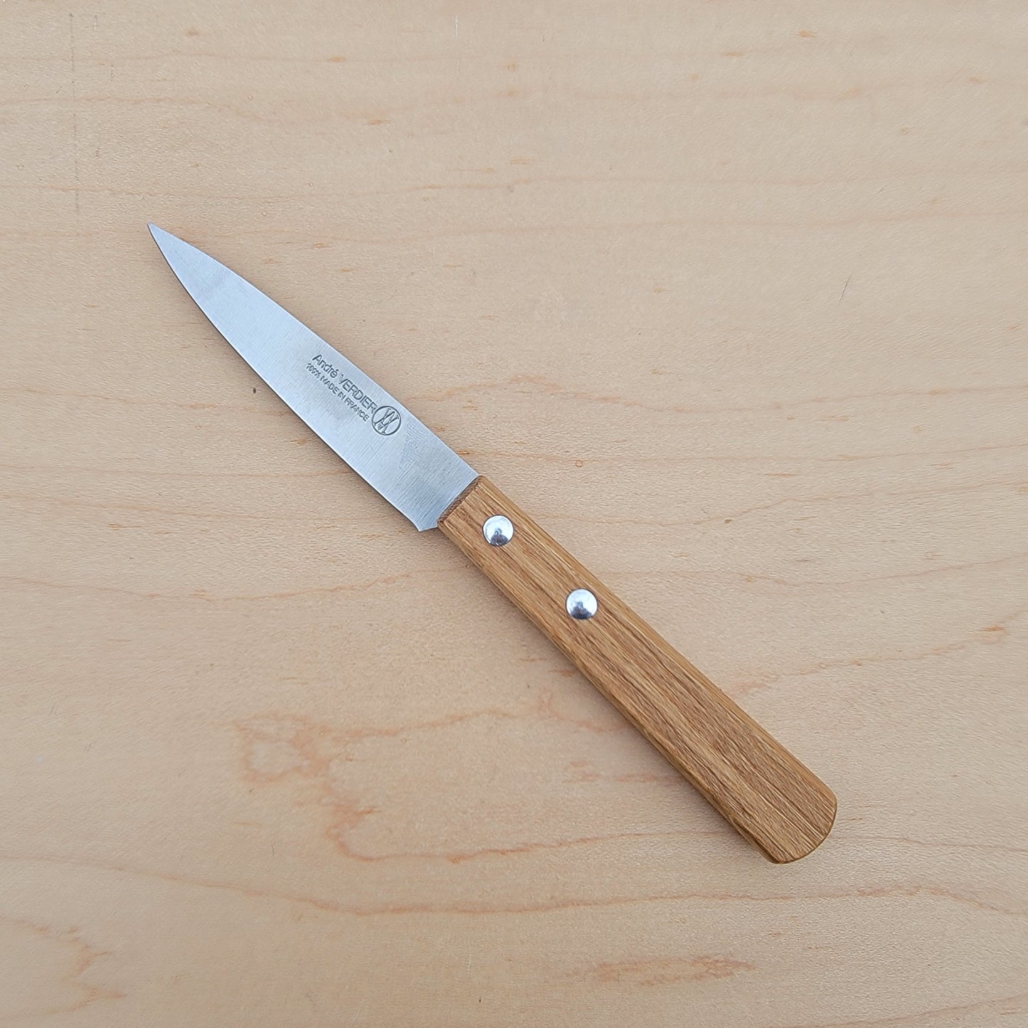 André Verdier Paring Knife 3.5" Oak