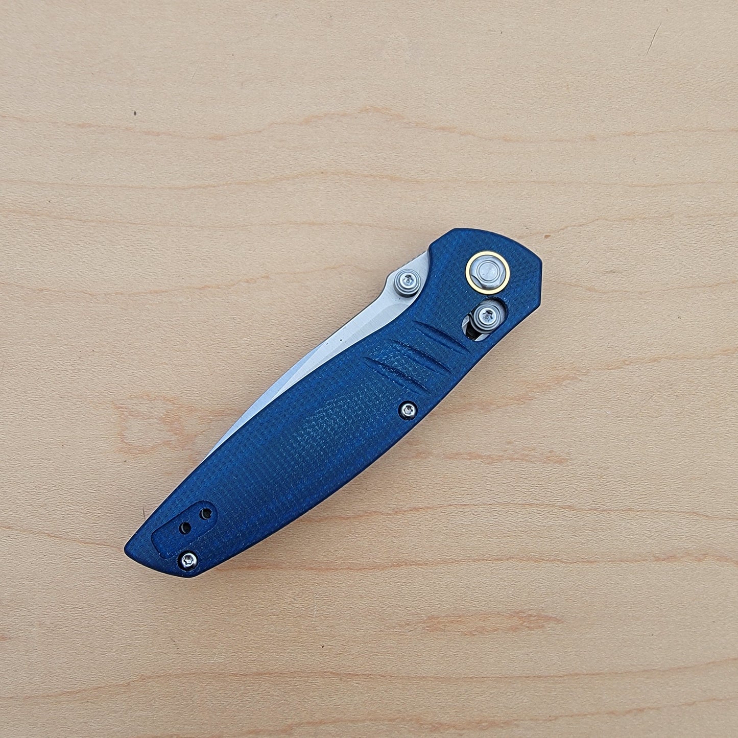 Vosteed Corsair Crossbar lock - Blue Micarta