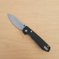 Vosteed Raccoon Top Linerlock - Black Micarta