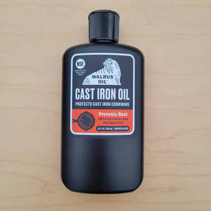 Walrus Oil - Cast Iron Oil - 8 oz.