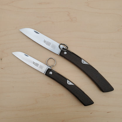 30% OFF Windmuhlenmesser Ibex 120mm Ratchet Lock Carbon Smoked Oak