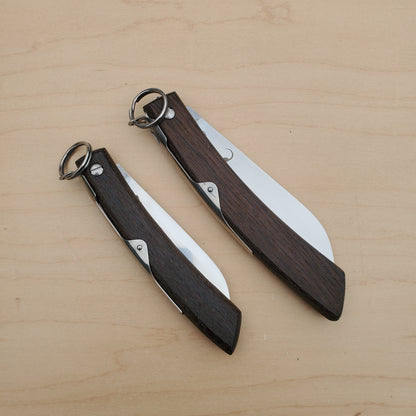 30% OFF Windmuhlenmesser Ibex 120mm Ratchet Lock Carbon Smoked Oak