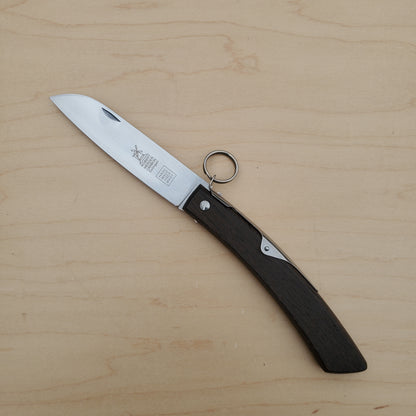 30% OFF Windmuhlenmesser Ibex 120mm Ratchet Lock Carbon Smoked Oak