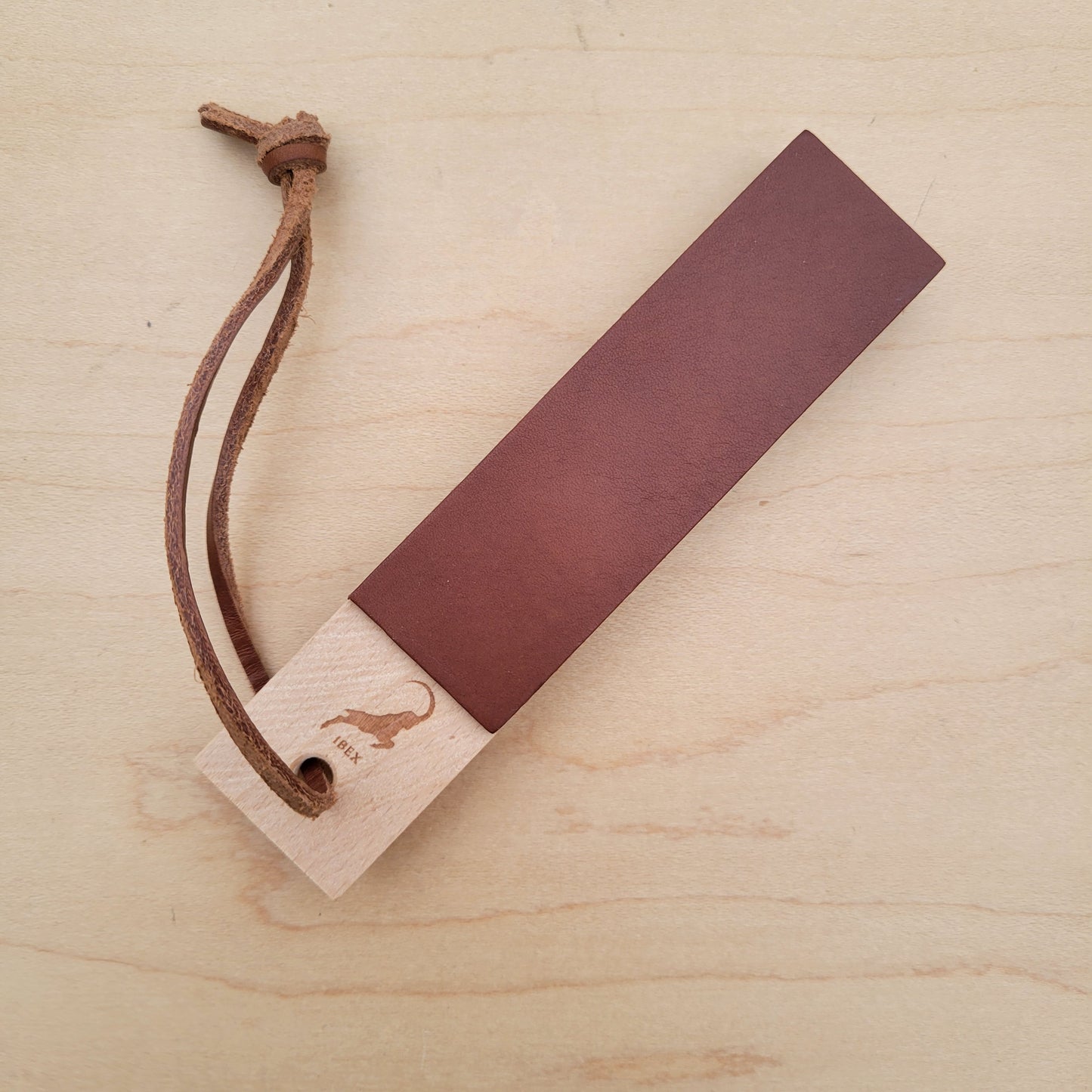 Windmuhlenmesser Ibex Honing Stone and Strop