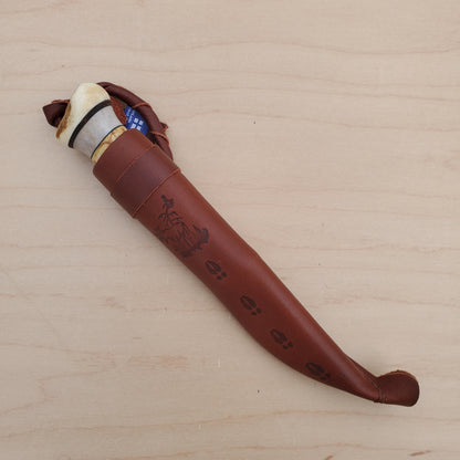 Wood Jewel Vuolu 2.4" Fixed Blade Curly Birch