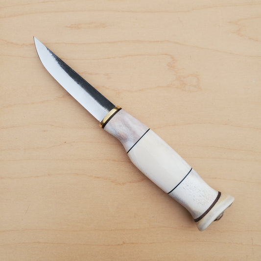 Wood Jewel - 3.25" Fixed Blade Horn 23LUU85