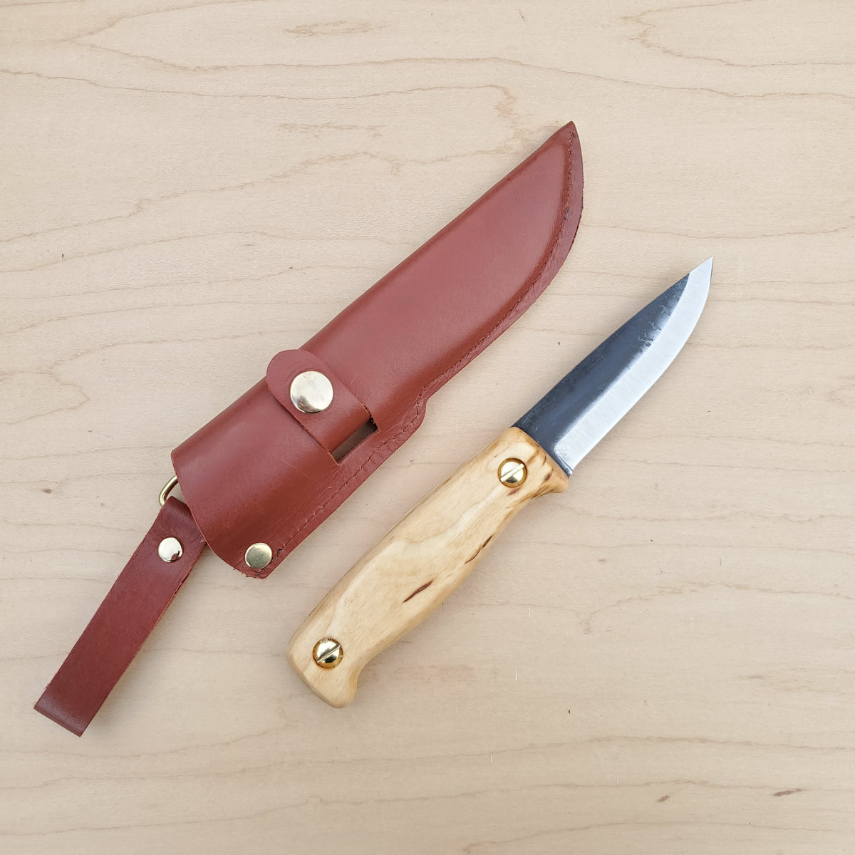 Pukari Wood Jewel Pukari Fixed Blade - Carbon – Uptown Cutlery