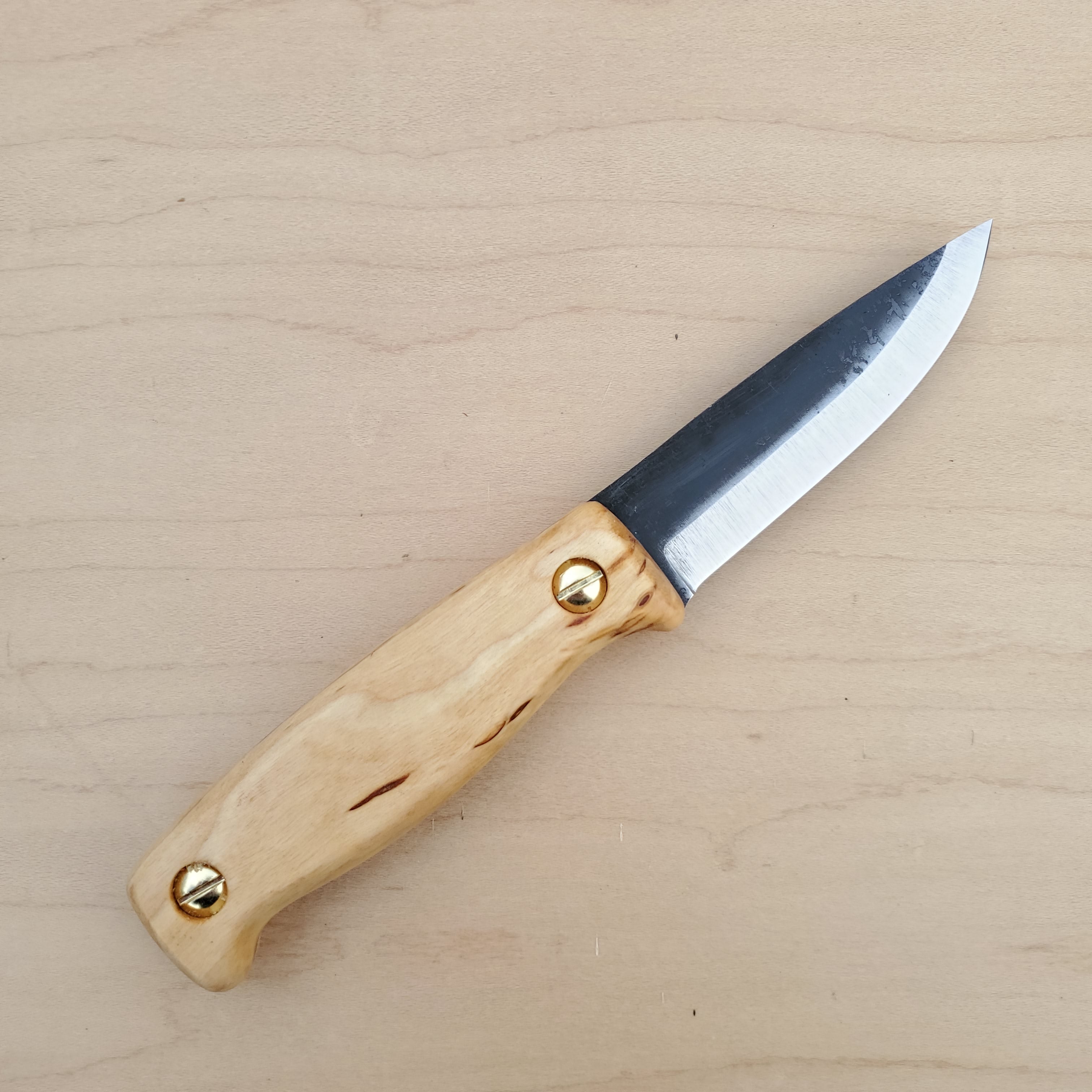 Pukari Wood Jewel Pukari Fixed Blade - Carbon – Uptown Cutlery