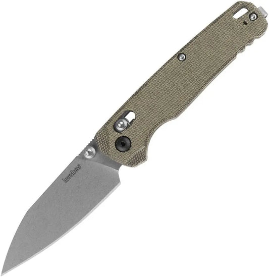 Kershaw Bel Air Magnacut DuraLock - Green Micarta