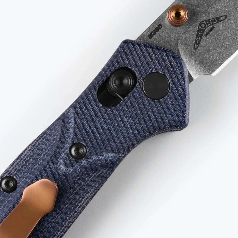 Benchmade 945-04 Mini Osborne - Blue Denim Micarta