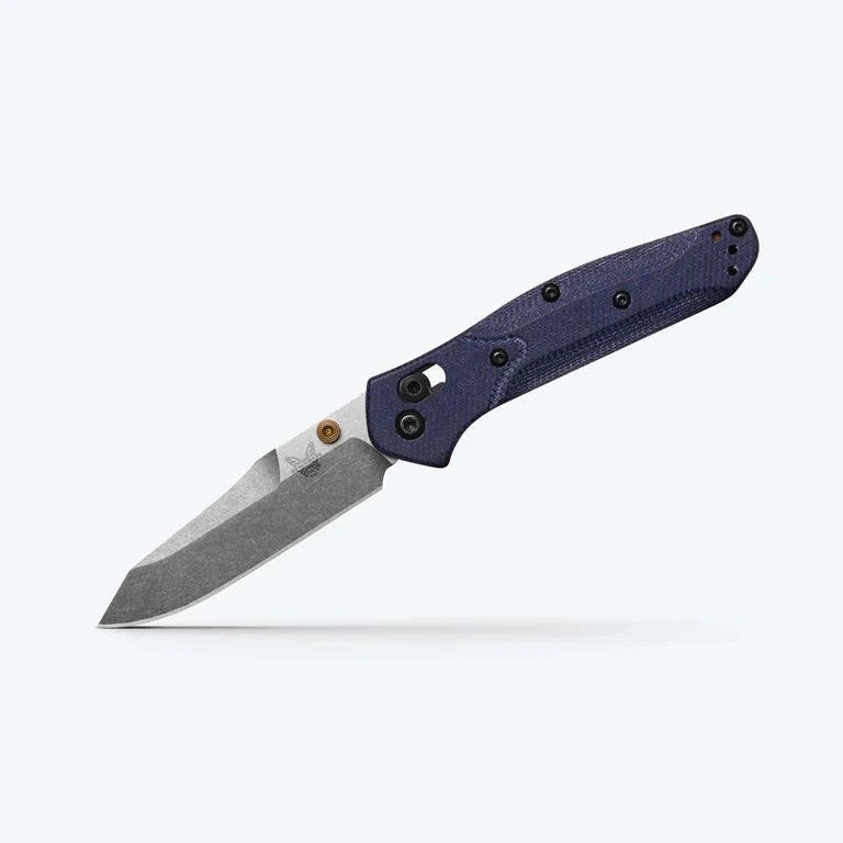 Benchmade 945-04 Mini Osborne - Blue Denim Micarta
