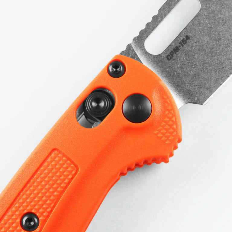 Benchmade 15533 Mini Taggedout - Orange Grivory