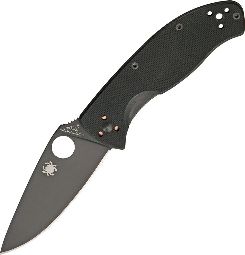Spyderco Tenacious G10 Black Blade C122GBBKP