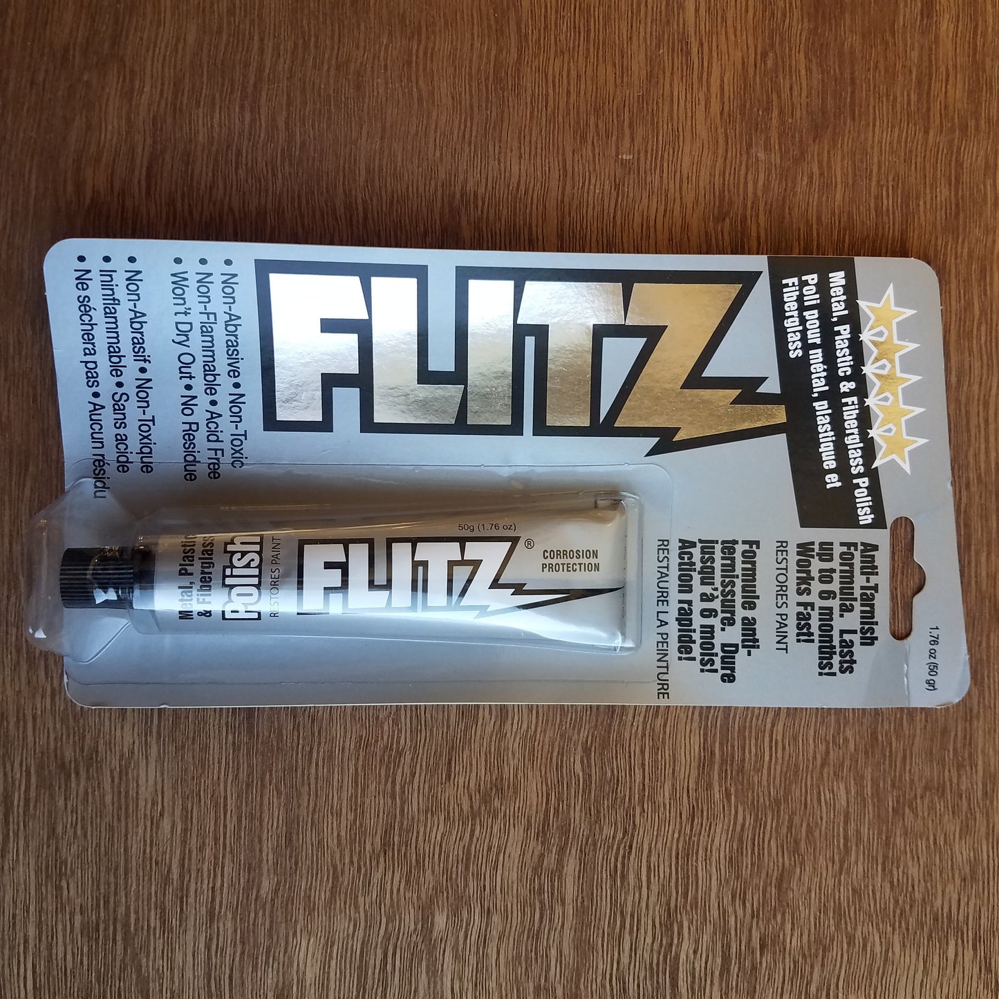 How FLITZ Instant Brass & Copper Tarnish Remover Works 