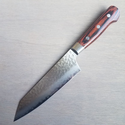 Sakai Takayuki 160mm Kengata 33 Layer Hammered Damascus