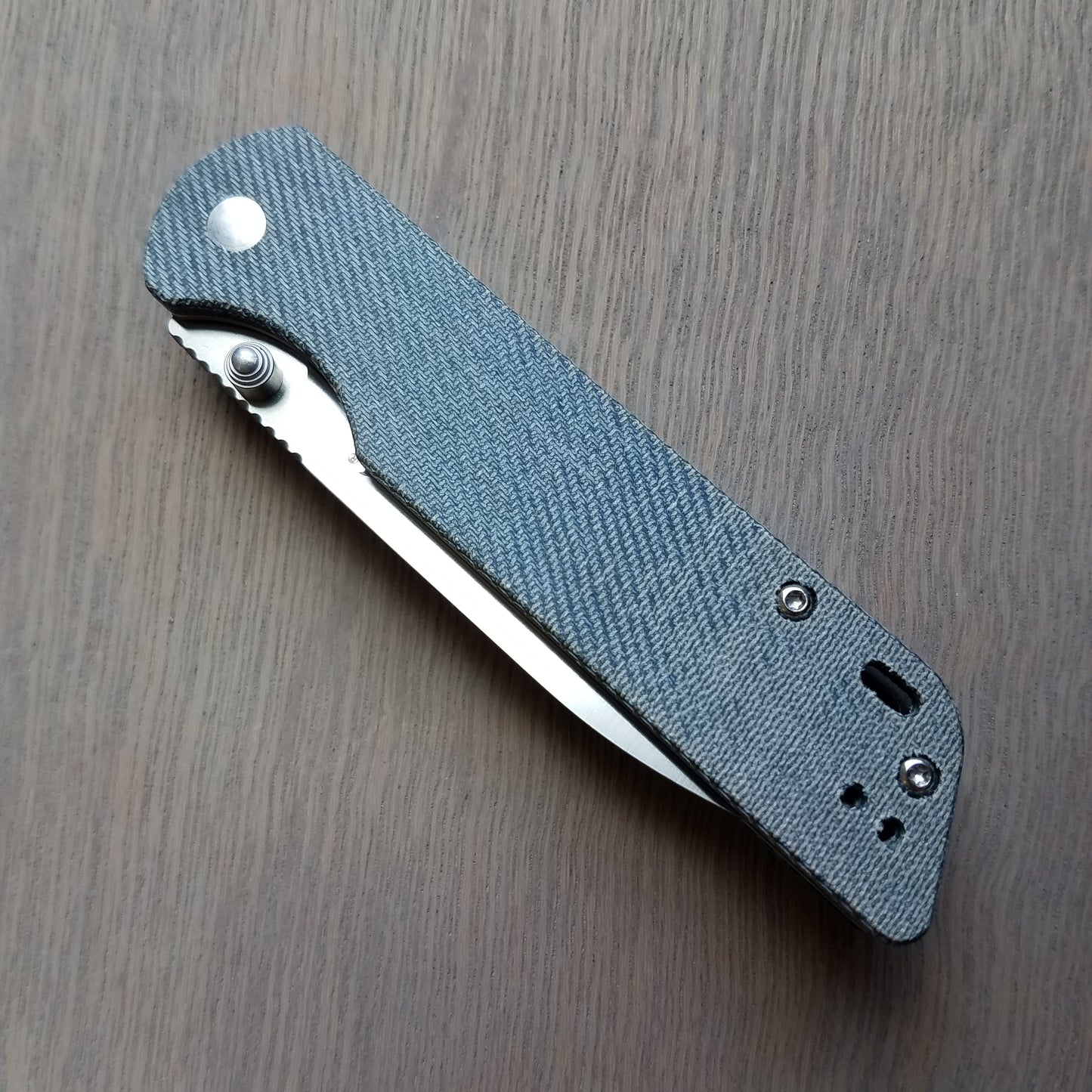 QSP Parrot V2 - Denim Micarta