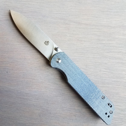 QSP Parrot V2 - Denim Micarta