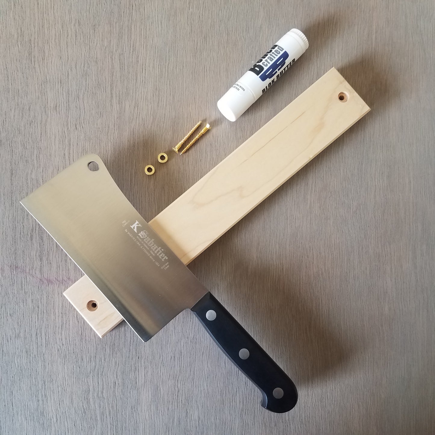 Mag-Blok 12" Magnetic Knife Strip - Maple