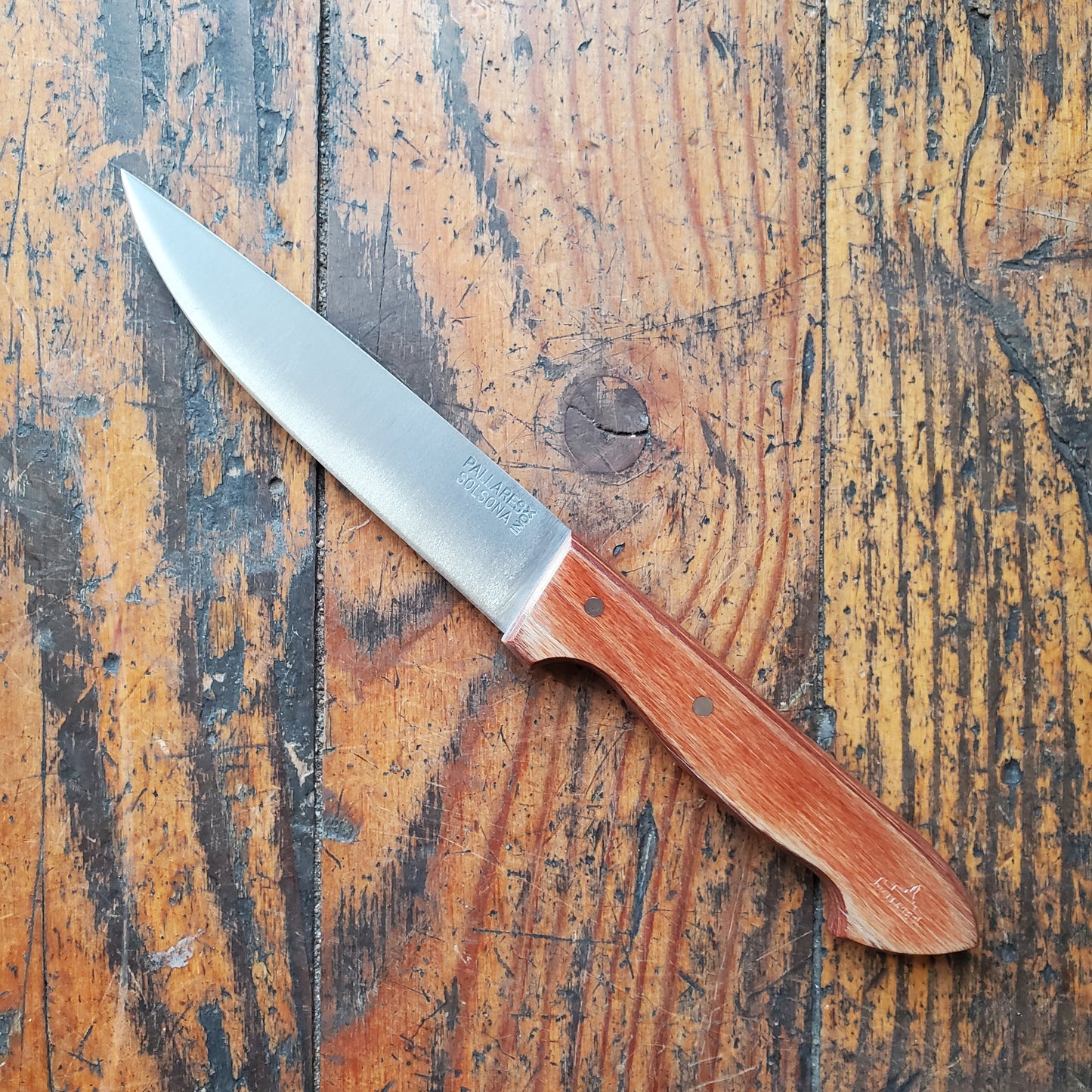 Pallares Steak Knife 4.5" - Pakka Wood
