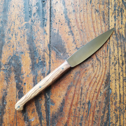 Pallares Slim Steak and Table Knife - Olive