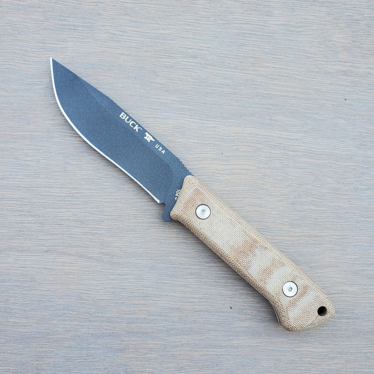 Buck 104 Compadre Camp Knife with Leather Sheath