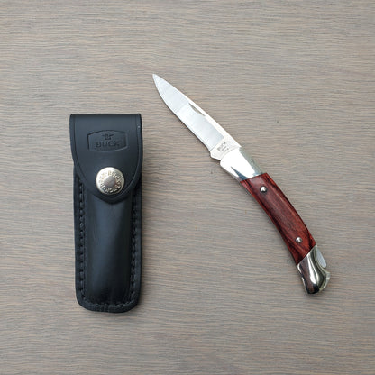 Buck 501 Squire 2.75" Lockback with Leather Sheath