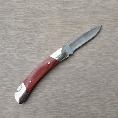 Buck 501 Squire 2.75" Lockback with Leather Sheath