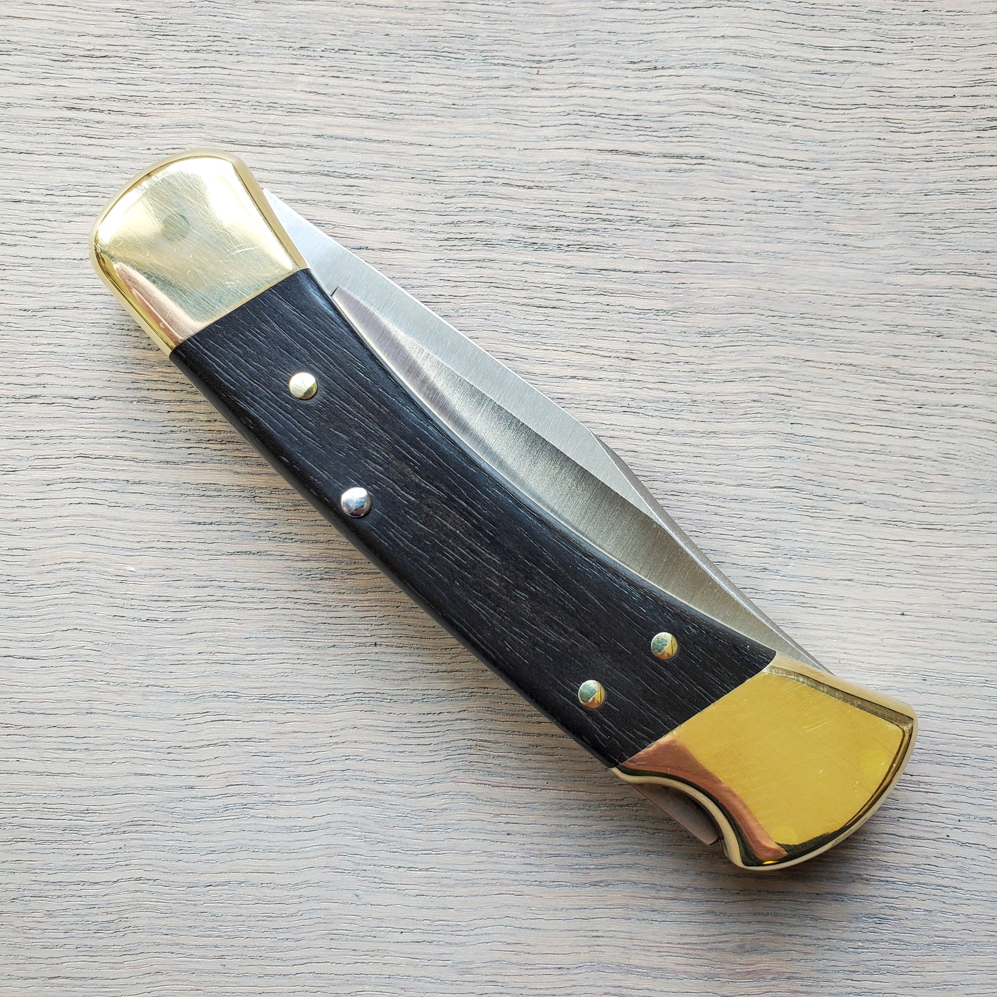 Buck Knives 110 Folding Hunter Knife & Sheath – Hardwick & Sons
