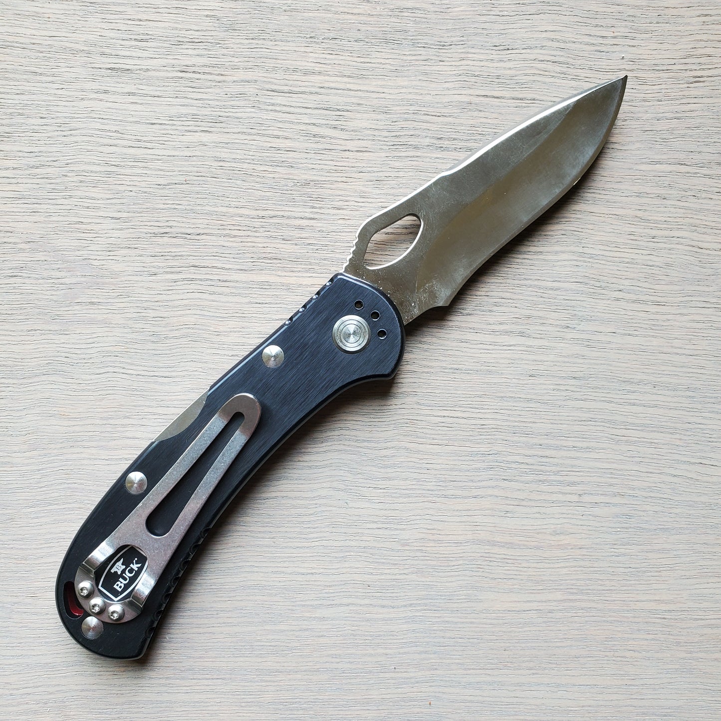 Buck 722 Spitfire Lockback 3.25" Pocket Knife - Black
