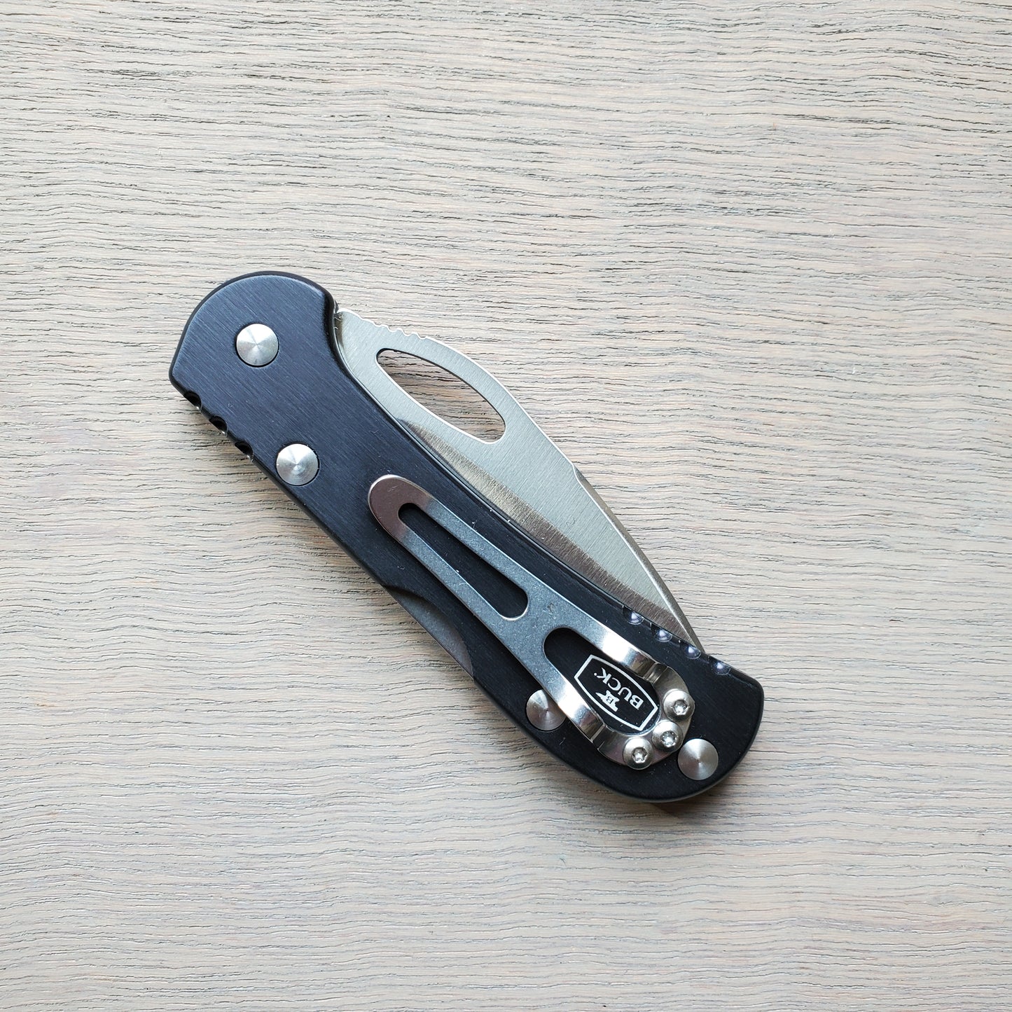 Buck 726 Mini Spitfire Lockback 2.75" Pocket Knife - Black