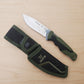 Buck 658 Small Pursuit Drop Point Hunting Knife - Green