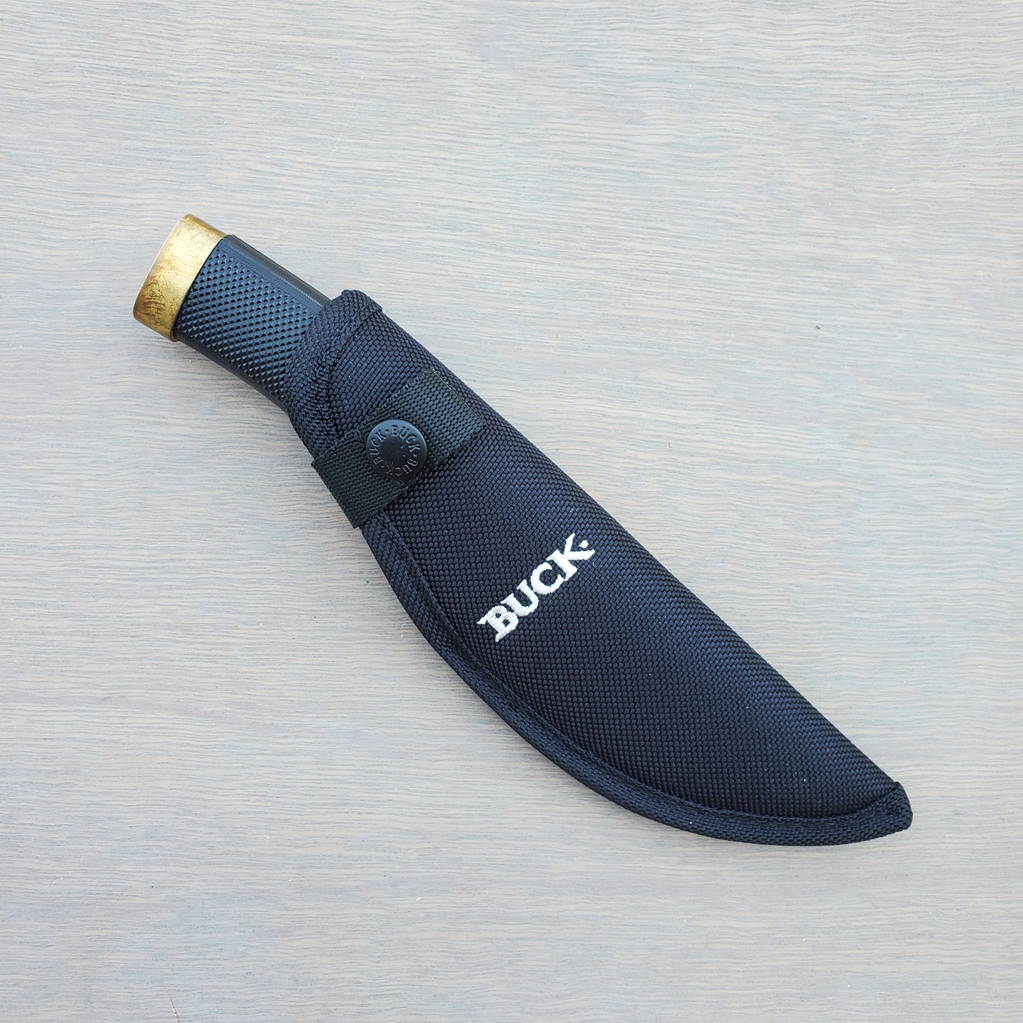 Buck 691 Zipper Skinning Knife Guthook - Rubber Handle