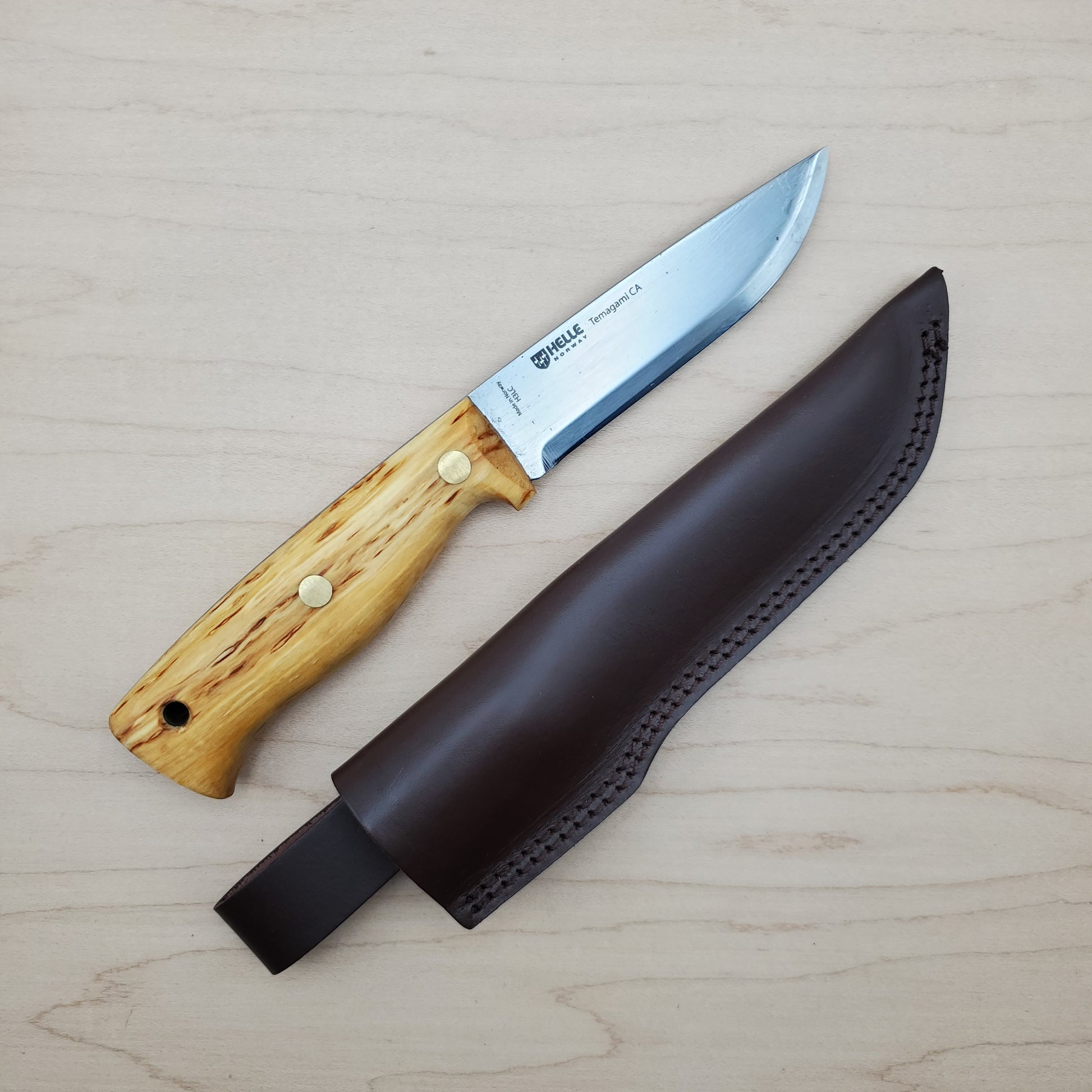 Viking Carbon Steel Knife By Helle Knives