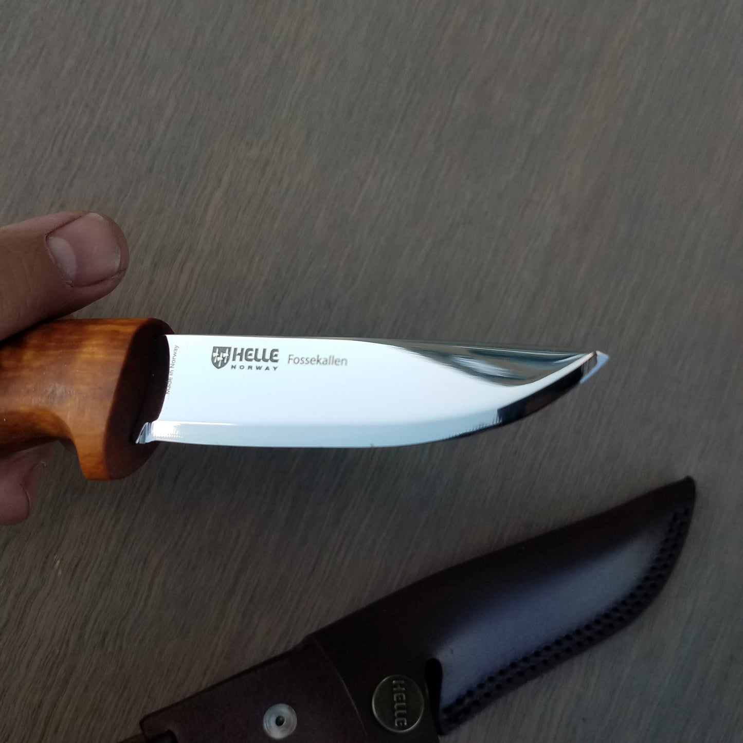 Helle Fossekallen 12C27 Fixed Blade Knife