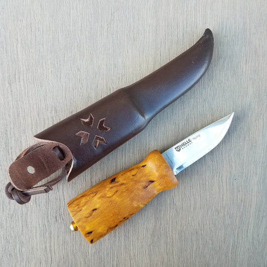 C4S – Whittling Knife with Leather Sheath