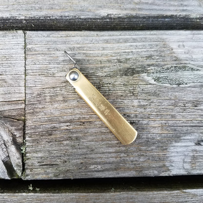 Higonokami 1.5" SK Carbon - Brass