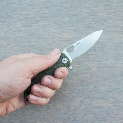 Honey Badger Small Leaf - Green